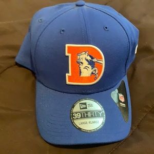 New Era Old School Denver Broncos Hat- Fitted